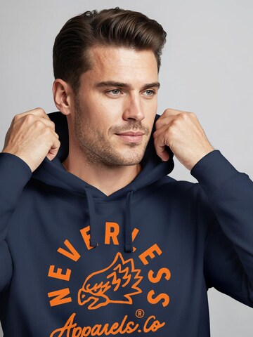 Neverless Sweatshirt 'Adler' in Blue