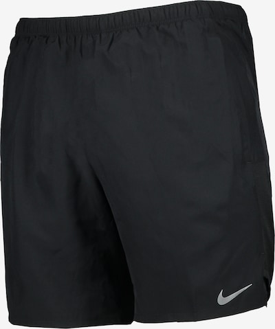 NIKE Workout Pants 'Challenger' in Black / White, Item view