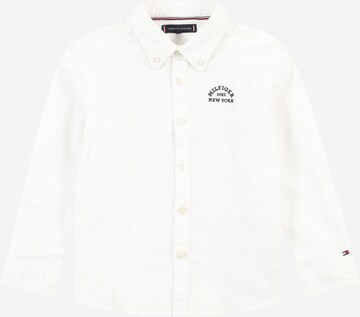 TOMMY HILFIGER - Ajuste regular Camisa en blanco: frente