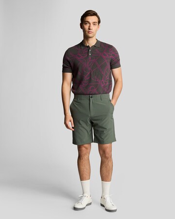 Lyle & Scott Regular Broek in Groen