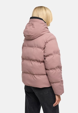 MARIKOO Winterjas 'Paddie 16' in Lila
