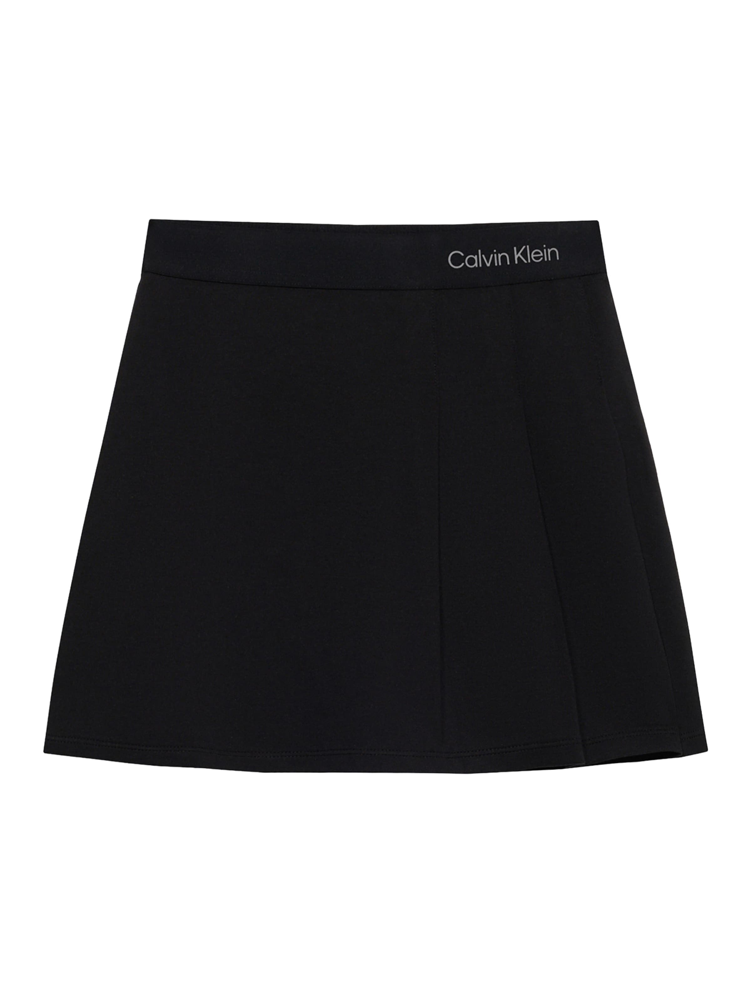 Calvin Klein Jeans Rok in Zwart: voorkant