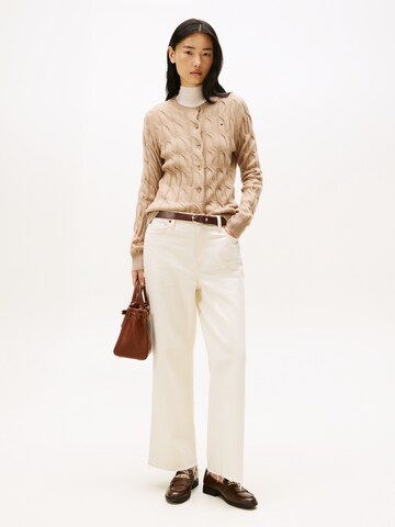 TOMMY HILFIGER Kardigán - bézs