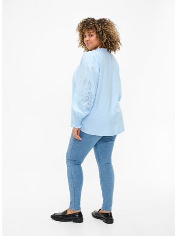 Skinny Jeggings di Zizzi in blu