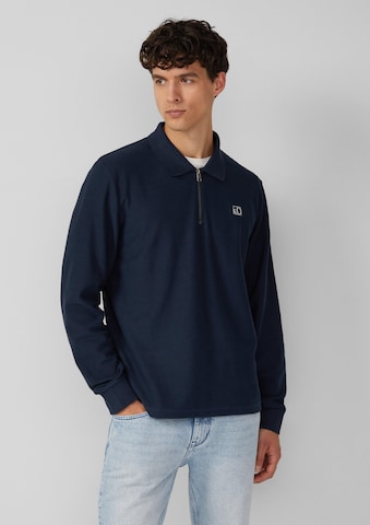 s.Oliver Sweatshirt in Blauw: voorkant