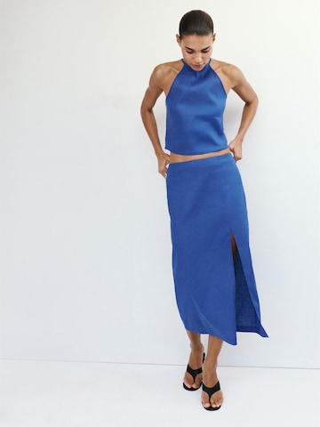 MANGO Top 'SANTORI' – modrá