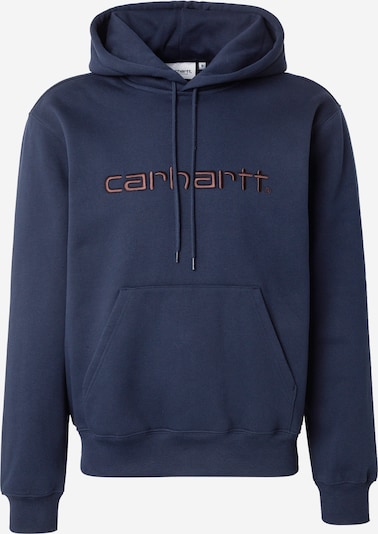Carhartt WIP Sweater majica u plava / smeđa, Pregled proizvoda