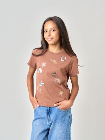 T-Shirt Deeluxe en marron