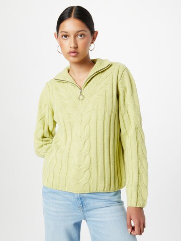 b.young Sweater 'TINKA' in Green: front