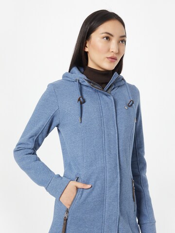 Ragwear Zip-Up Hoodie 'LETTI' in Blue