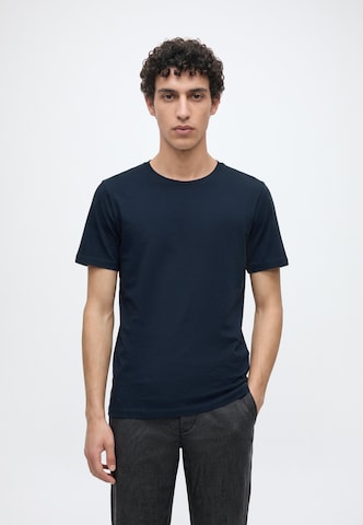 KnowledgeCotton Apparel Μπλουζάκι σε μπλε: μπροστά