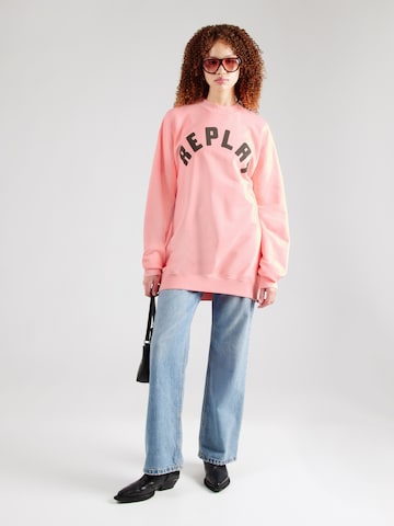 REPLAY Bluzka sportowa w kolorze różowy