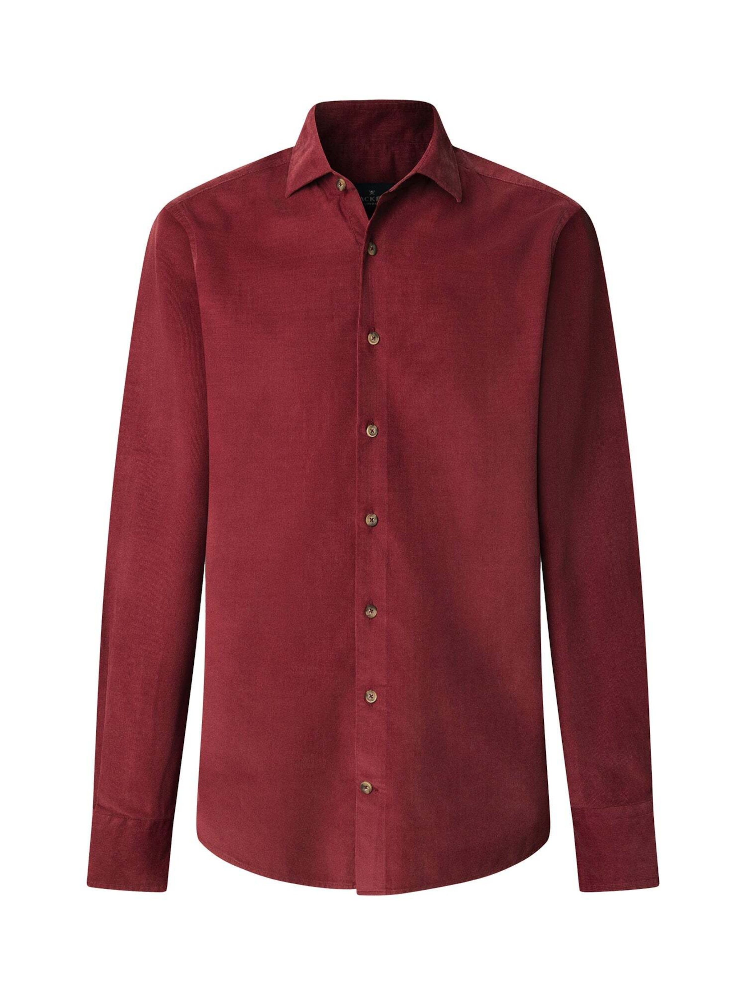 Regular fit Camicia di Hackett London in rosso: frontale