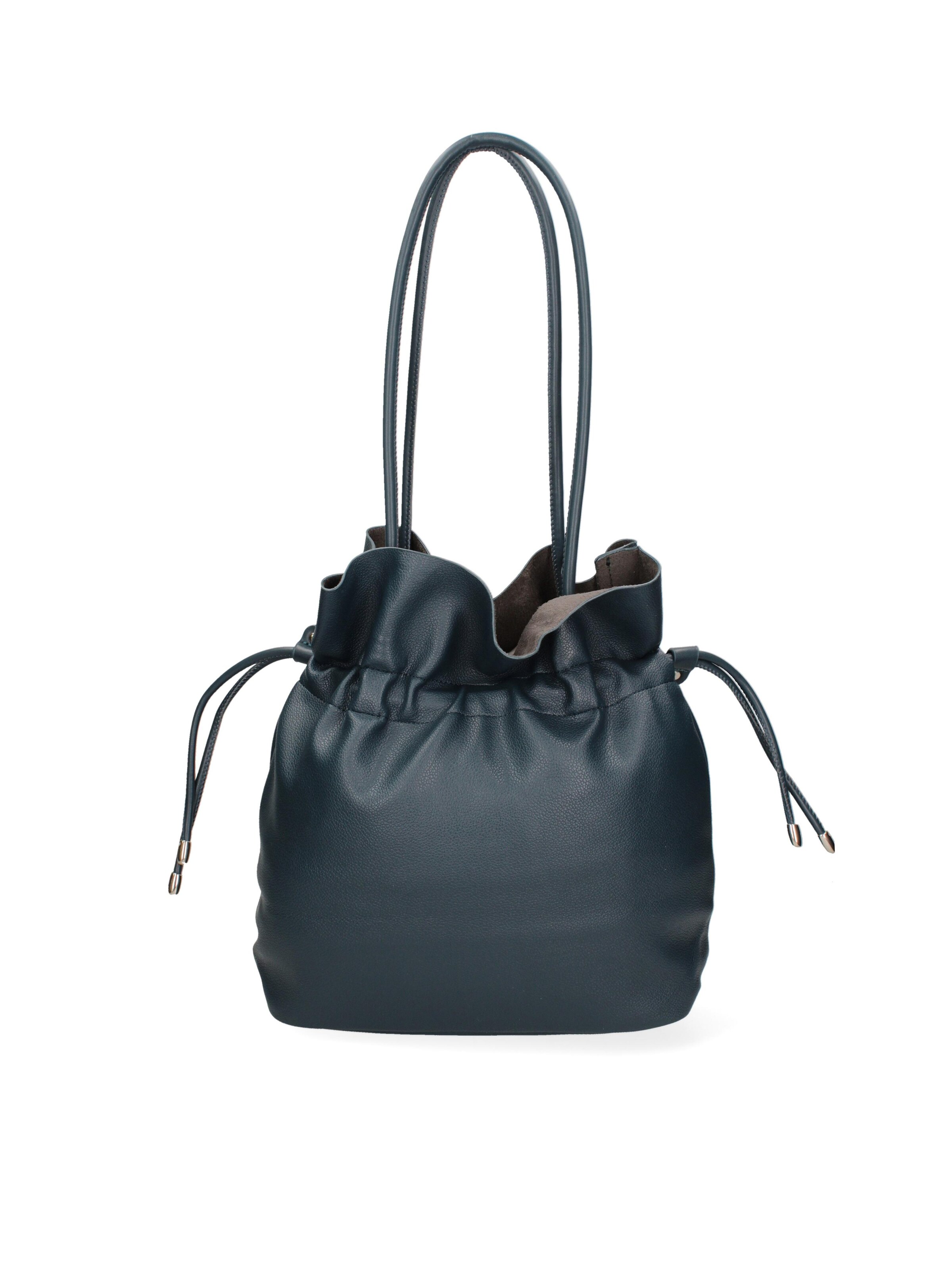 Borsa a spalla 'Borsa a Spalla Donna David Jones PVC con Zip e Manici Resina' di David Jones in blu