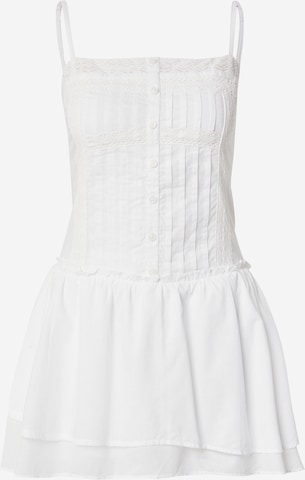 balta HOLLISTER Suknelė 'Heritage': priekis