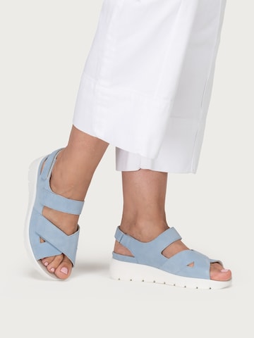 VITAFORM Sandale in Blau