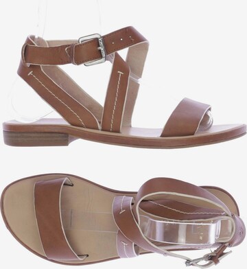Marc O'Polo Sandals & High-Heeled Sandals in 39,5 in Brown: front