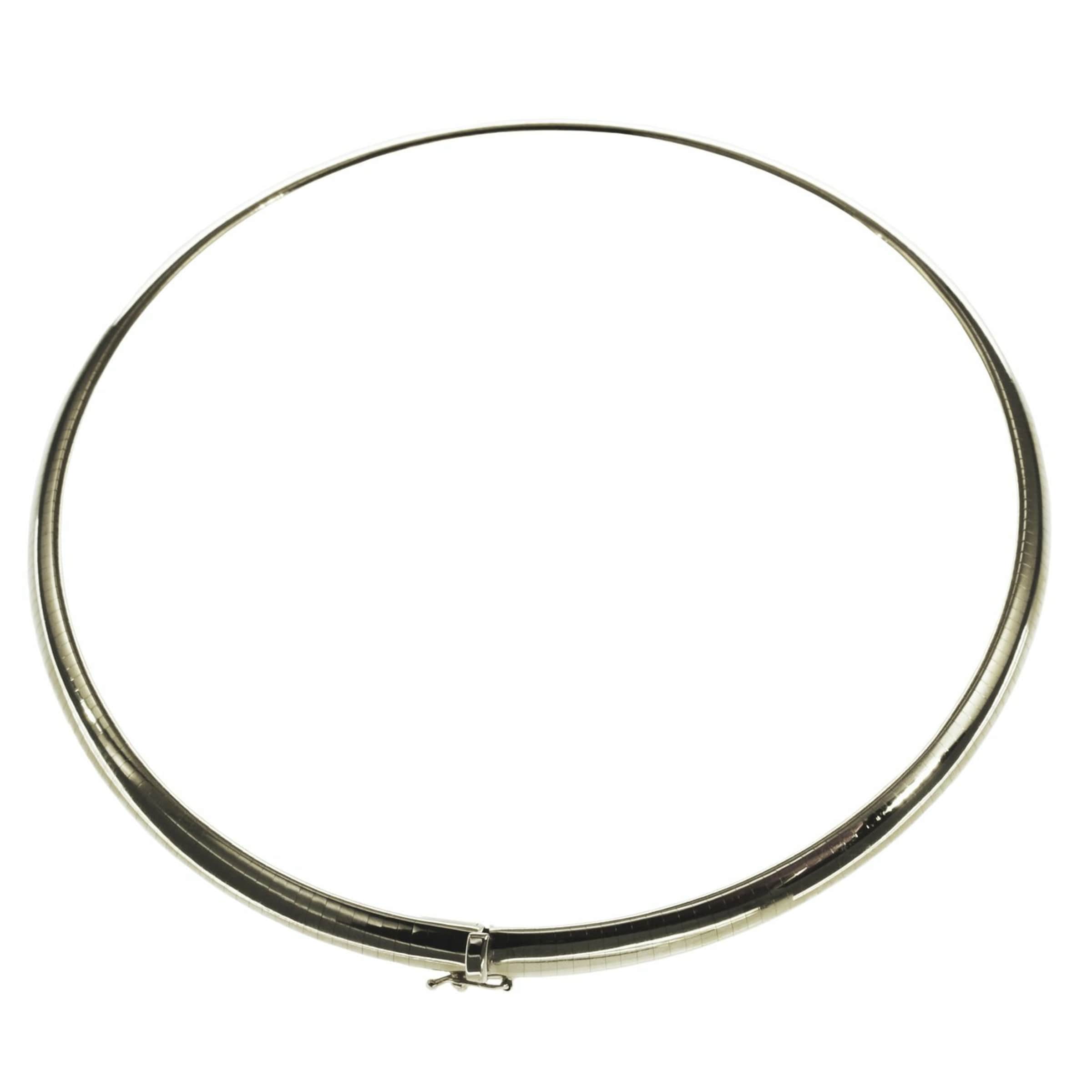 Schmuckador Kette 'Omega 6mm' in Gold: Vorderseite