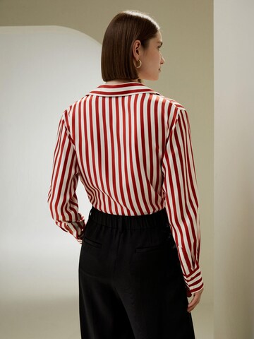 Camicia da donna di Lilysilk in rosso