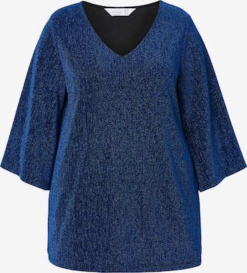 MIAMODA Blouse in Blue: front