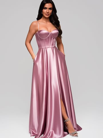 Ombre Evening dress in Pink