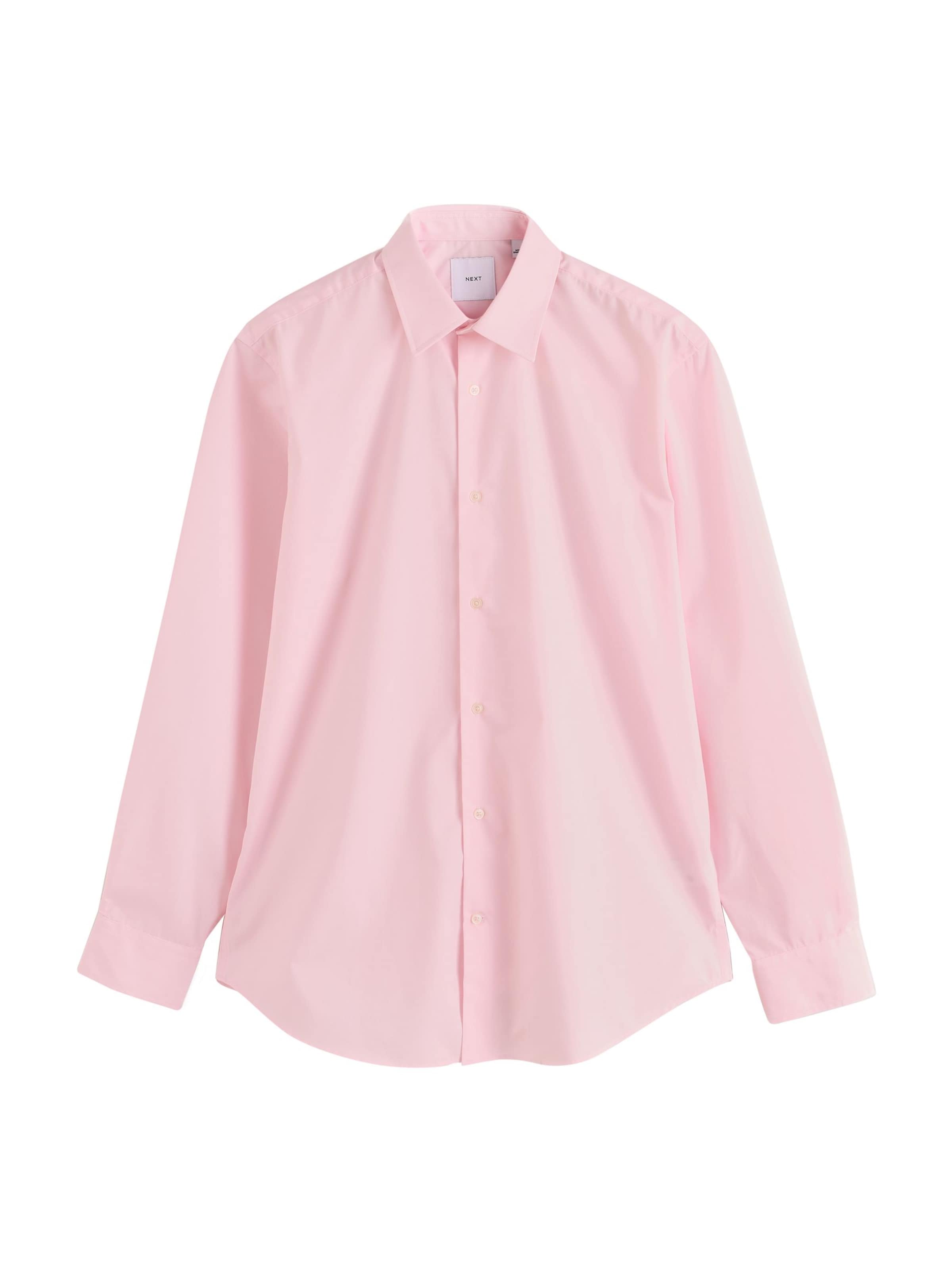 Coupe regular Chemise Next en rose : devant
