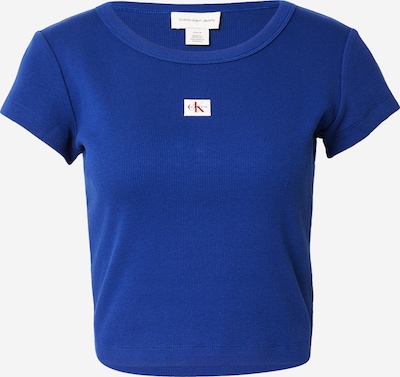 Calvin Klein Jeans Majica veličine XXS u crno plava / bijela, Pregled proizvoda