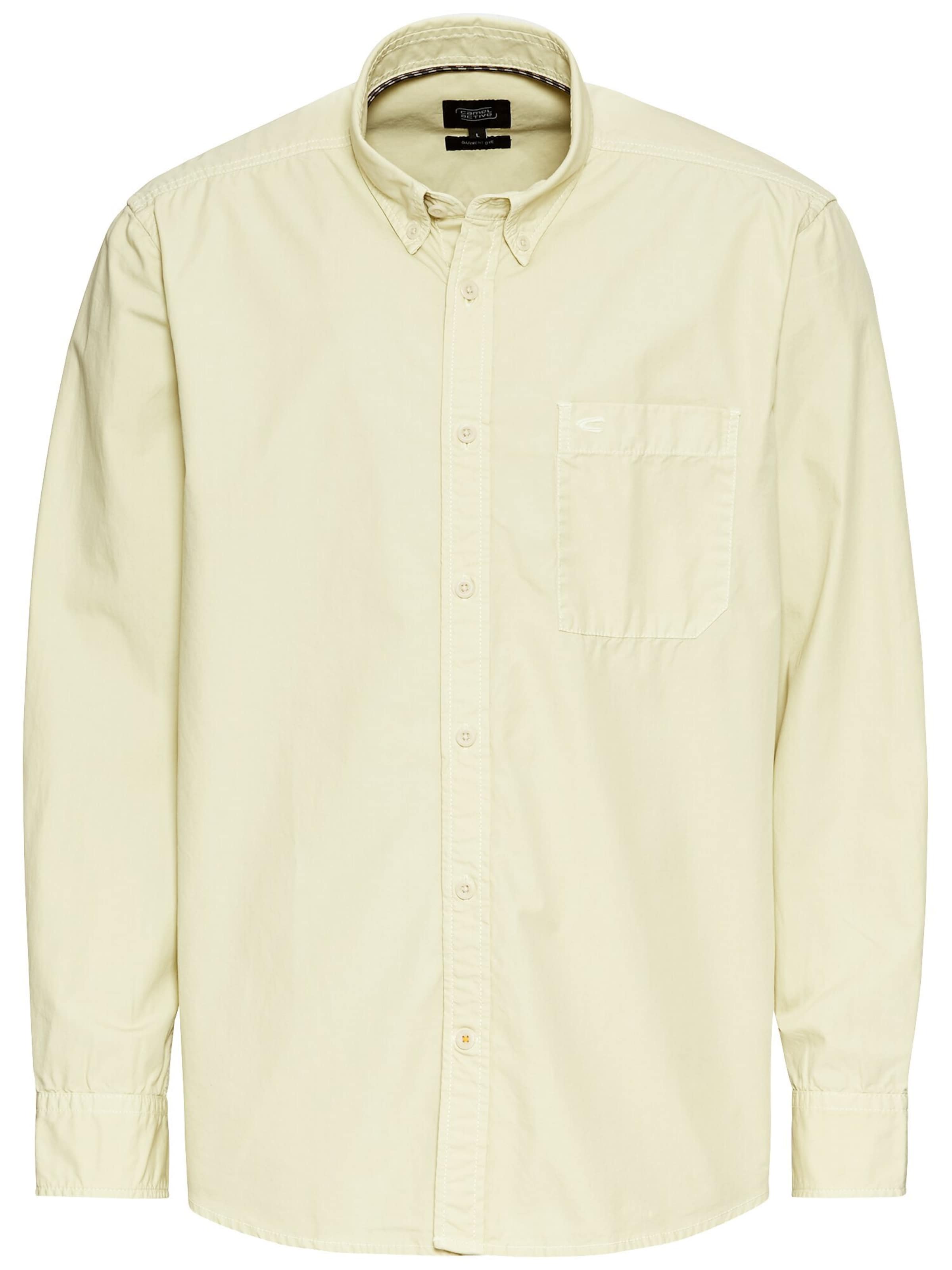 CAMEL ACTIVE Button Up Shirt in Green: front