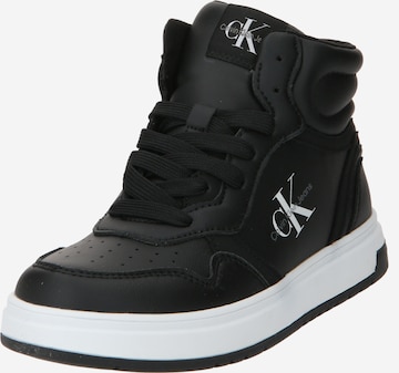 Calvin Klein Jeans Trainers in Black: front