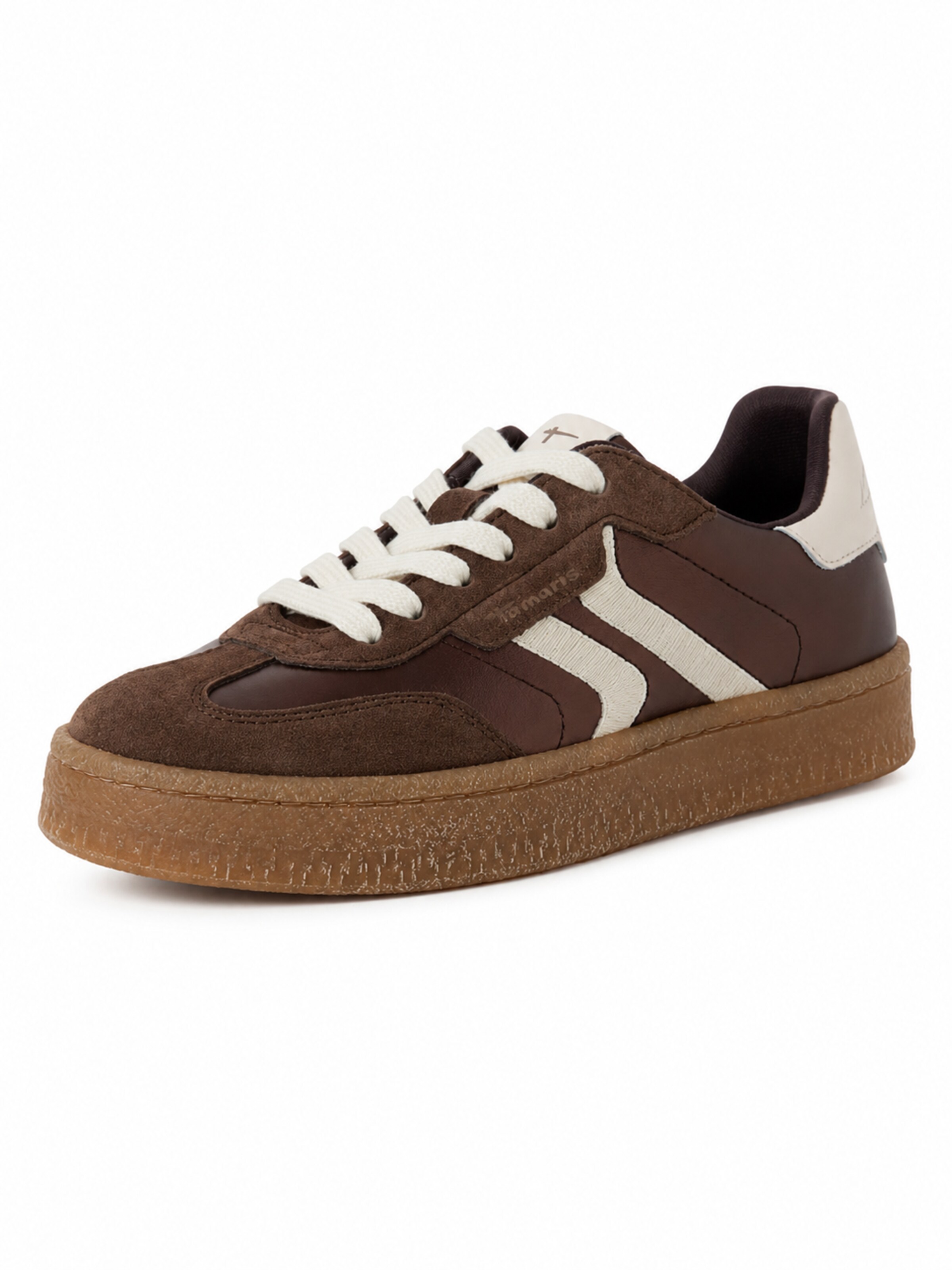 Tamaris Trainers in Brown: front