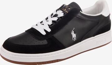 Polo Ralph Lauren - Zapatillas deportivas bajas en negro: frente