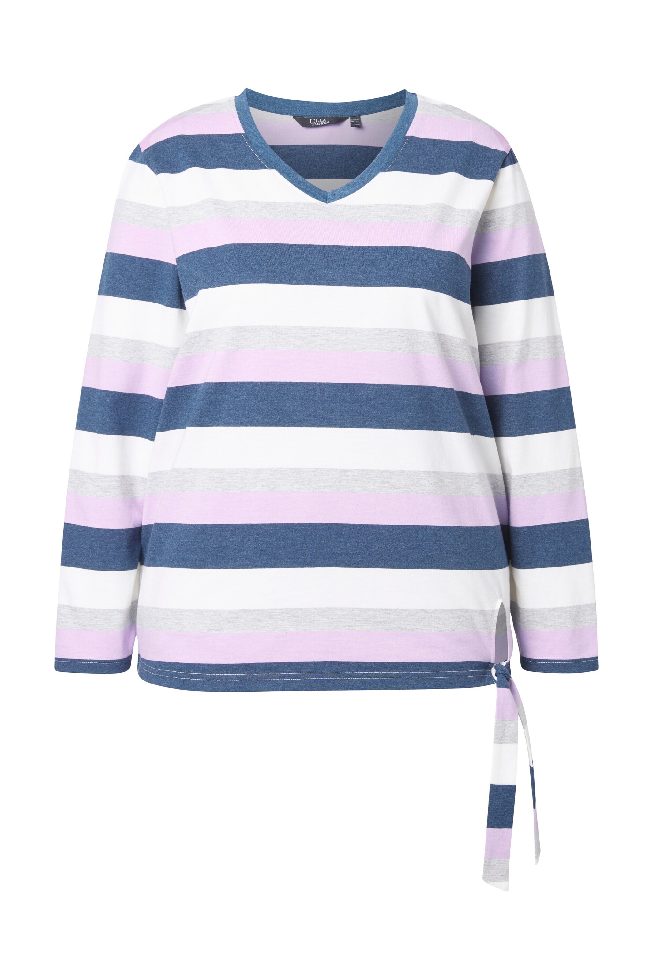 Ulla Popken Shirt in Lila: voorkant