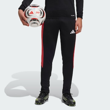 ADIDAS PERFORMANCE Tapered Sporthose 'Tiro26 League' in Schwarz: Vorderseite