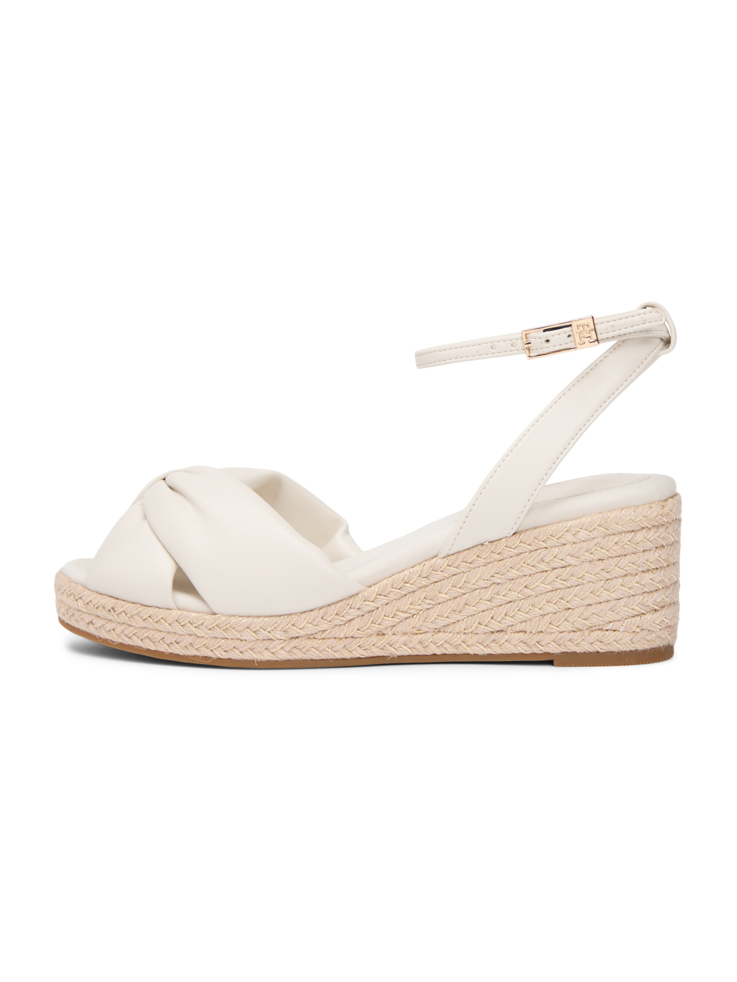 TOMMY HILFIGER Remsandal i beige: framsida