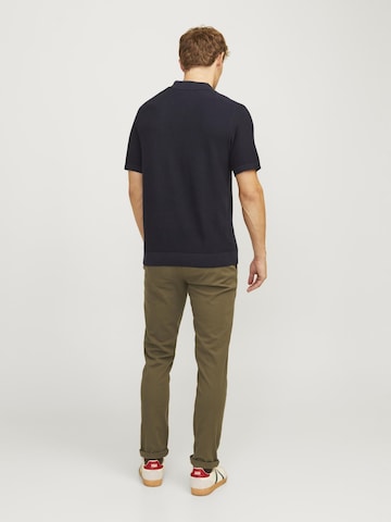 JACK & JONES Слим Брюки-чинос 'JPSTMarco JJFury' в Зеленый