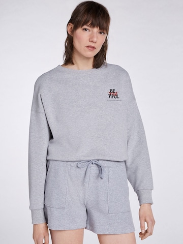SET Sweatshirt in Grau: predná strana