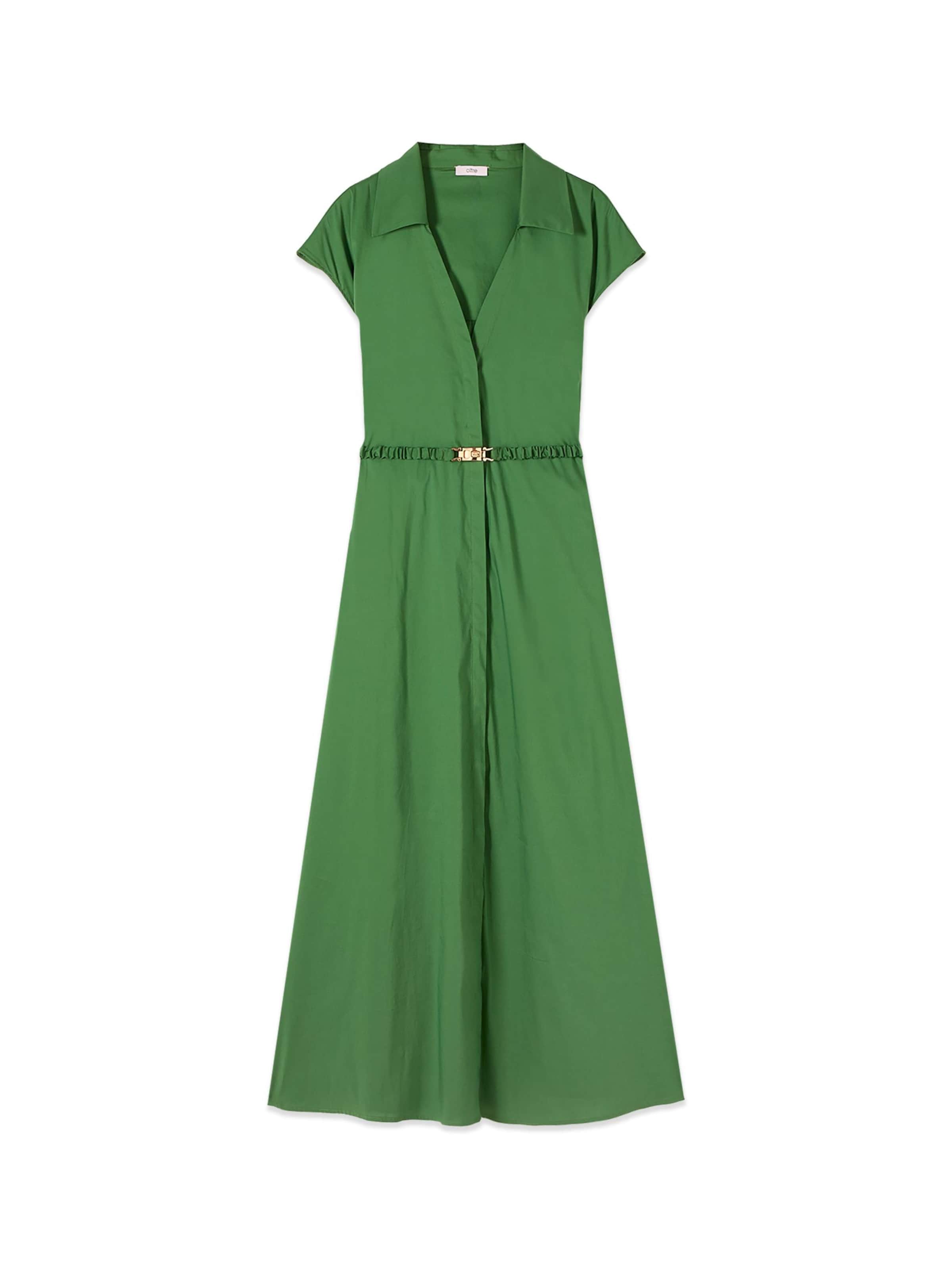 oltre Dress in Green: front