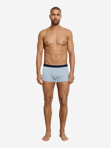 Hanro Boxershorts ' Cotton Essentials ' in Blauw