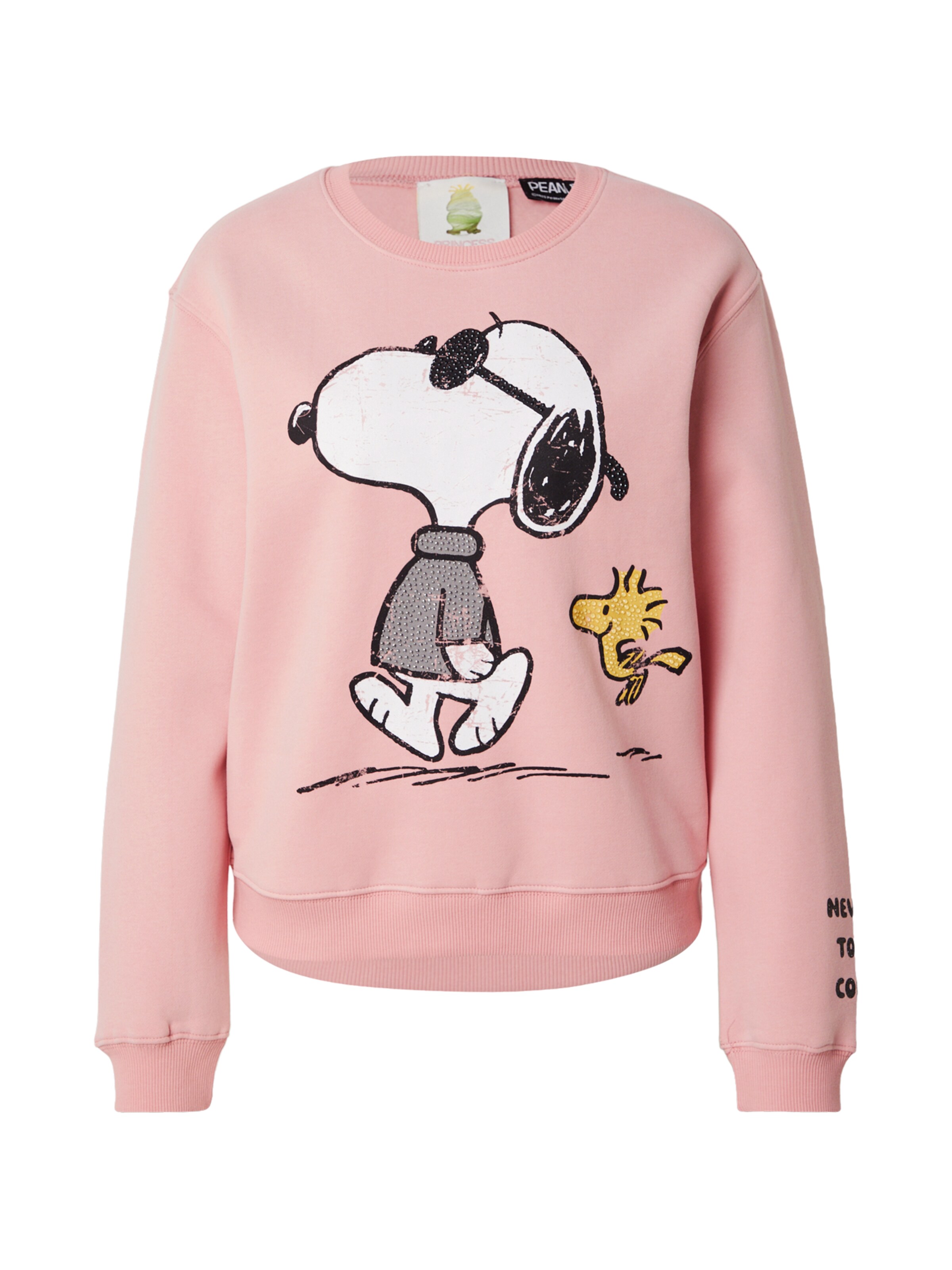 PRINCESS GOES HOLLYWOOD Sweatshirt 'Snoopy Cool Walk' in Pink: Vorderseite