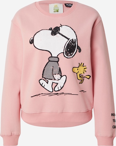 Megztinis be užsegimo 'Snoopy Cool Walk' iš PRINCESS GOES HOLLYWOOD, spalva – geltona / rožių spalva / juoda / balta, Prekių apžvalga