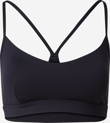 HKMX Bustier Sports-BH i sort: forside