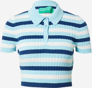 Pull-over UNITED COLORS OF BENETTON en bleu : devant