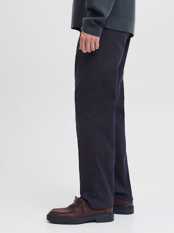 JACK & JONES Lużny krój Chinosy 'JPSTKANE HANK' w kolorze niebieski