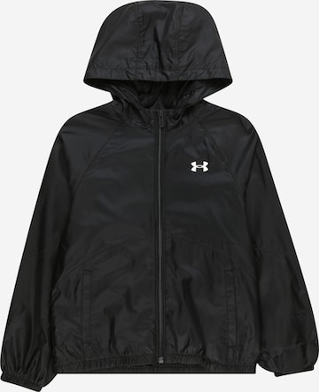 UNDER ARMOUR Sports jacket in Black: front