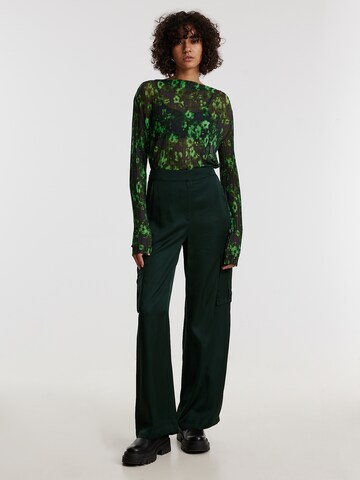 Wide Leg Pantalon 'Malena' EDITED en vert