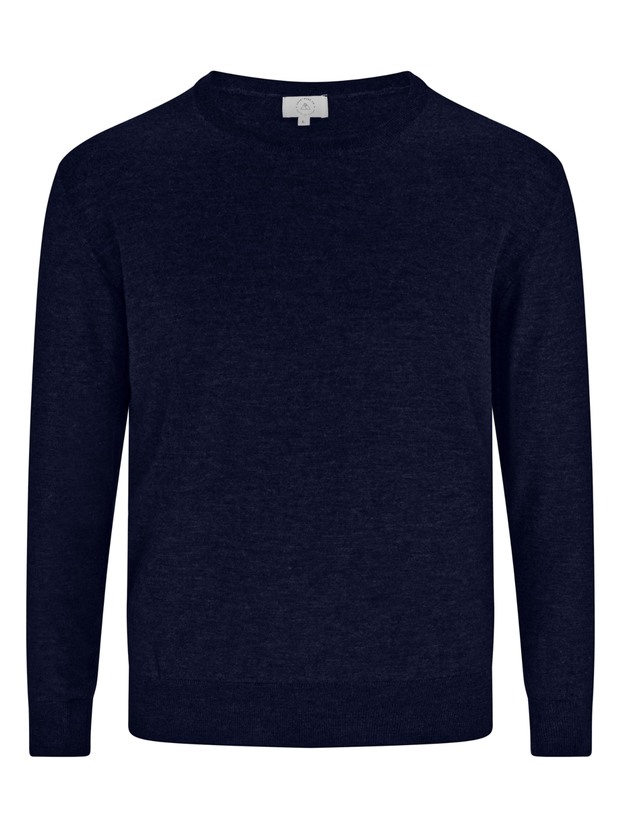 CASH-MERE.CH Pullover i blå: forside