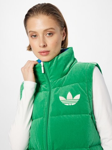 ADIDAS ORIGINALS Vest 'Adicolor 70S Velvet ' in Green