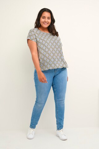 KAFFE CURVE Blouse 'Sonna' in Mixed colours