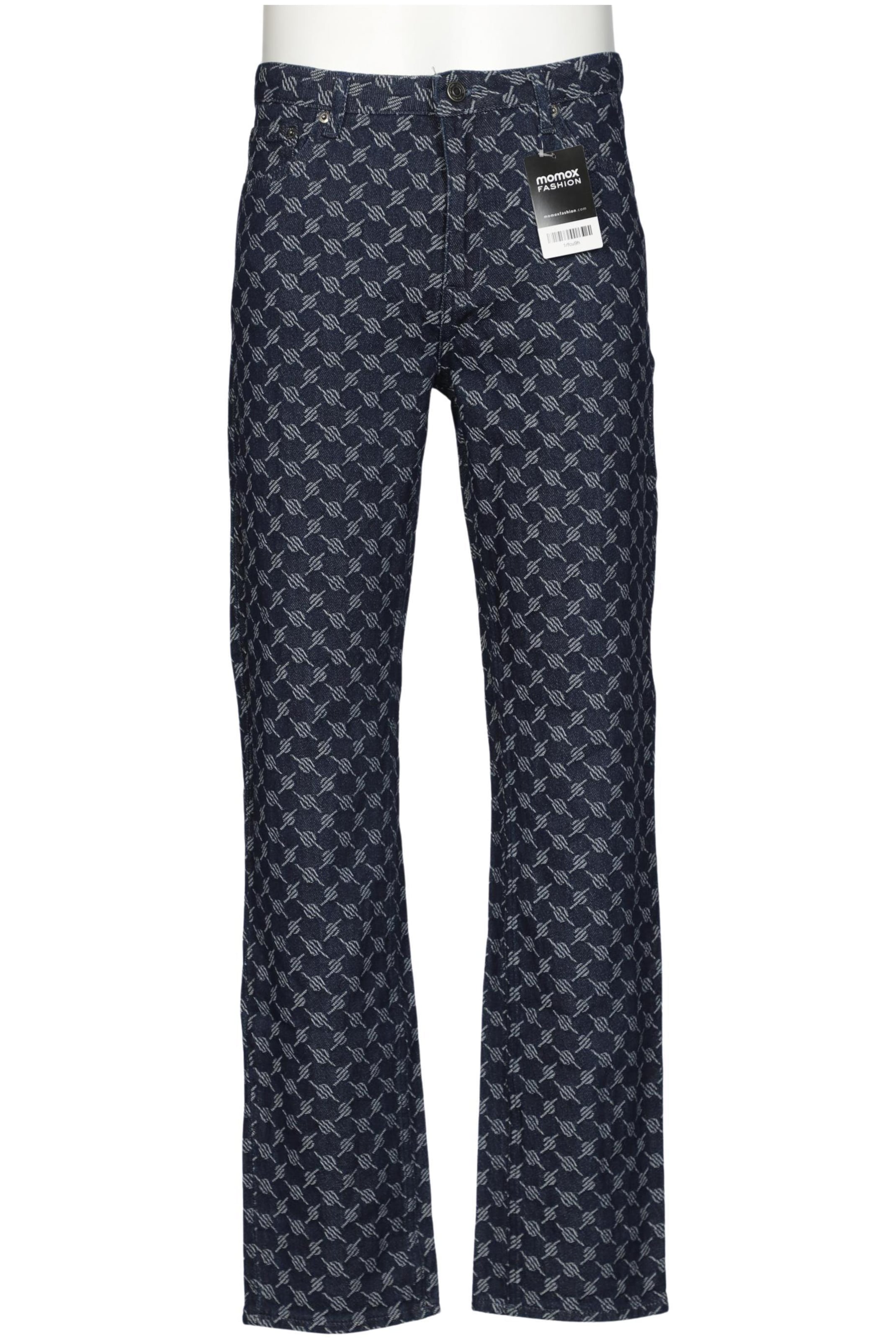 Daily Paper Jeans in 33 in Blue: front