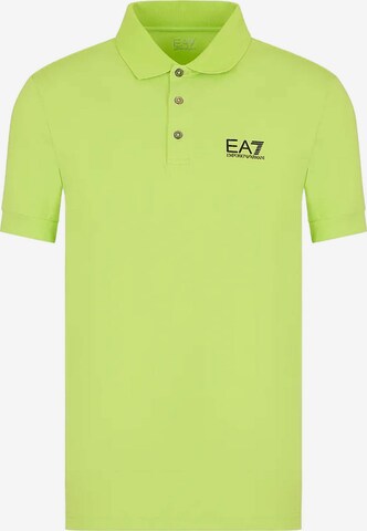 T-Shirt EA7 Emporio Armani en jaune : devant